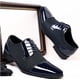 thumbnail image 3 of Zapatos de cuero para hombre, de negocios, informales, de primavera y otoño, transpirables, resistentes al desgaste, 3 of 5