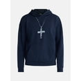 thumbnail image 5 of Tupac Men's and Big Men's Heavyweight Fleece Graphic Print Hoodie, Sizes XS-5XL, 5 of 5