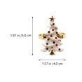 thumbnail image 2 of 4Pcs Exquisite Christmas Napkin Rings Decorative Xmas Themed Napkin Clasps, 2 of 7