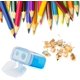 thumbnail image 2 of 12 sacapuntas manuales pequeños de 2 agujeros con tapa, para niños, escuela Jormftte WMPH-1094, 2 of 7