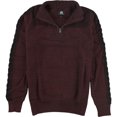 thumbnail image 1 of Rock & Republic suéter de cuello alto jaspeado para hombre, rojo, XX-Large, 1 of 2