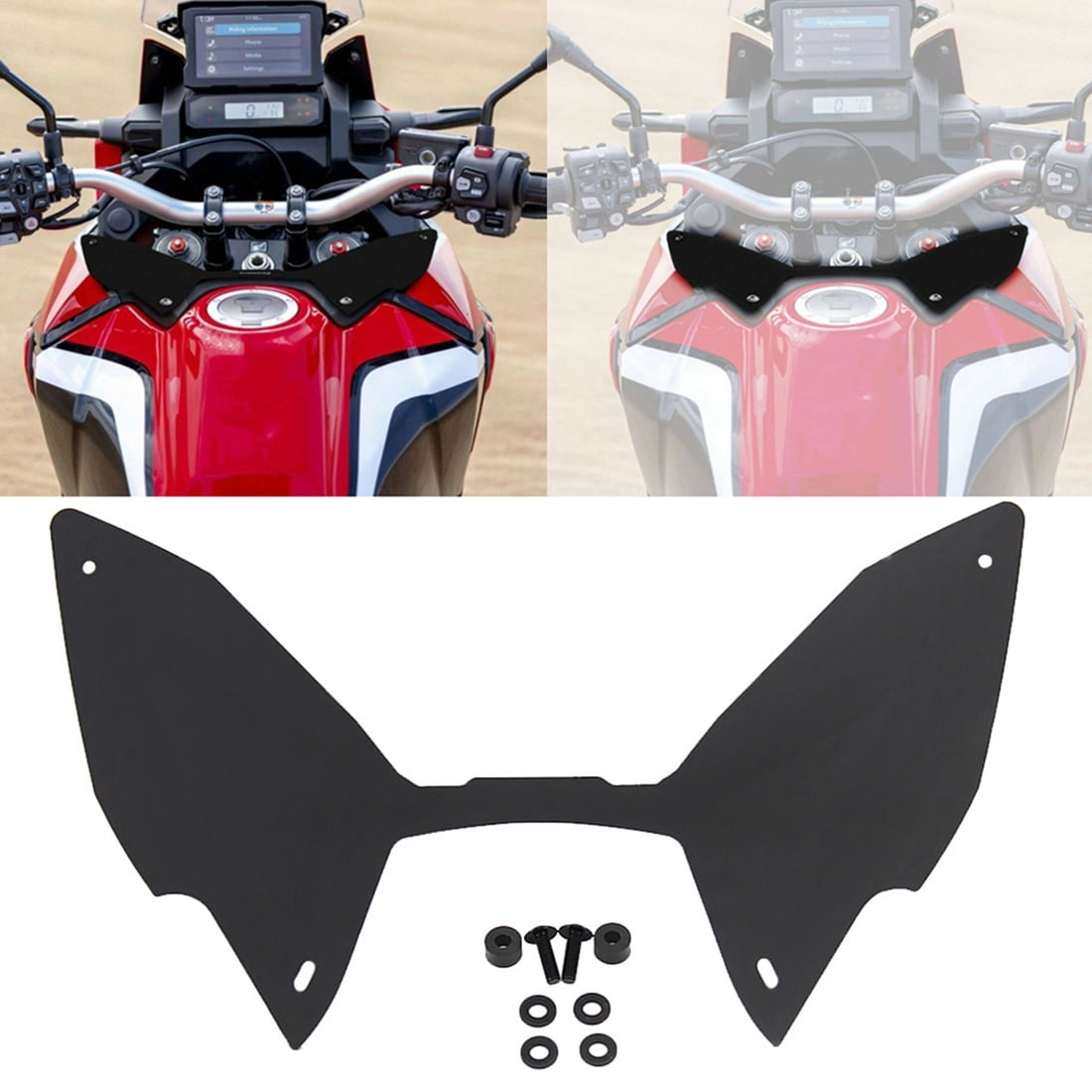 Buy Motorcycle Forkshield Deflector Wind Deflector for HONDA CRF1100L CRF 1100 L Africa Twin