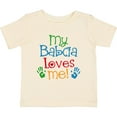 thumbnail image 3 of Inktastic My Babcia Loves Me Boys or Girls Baby T-Shirt, 3 of 5