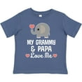 thumbnail image 3 of Inktastic Grammy and Papa Love Me Grandchild Boys or Girls Toddler T-Shirt, 3 of 5