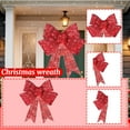 thumbnail image 4 of 48" Pre-Lit Lighted Christmas Bow Decoration with 200 LED Lights, Large Outdoor Holiday Yard Décor, 8 Light Functions, Timer, Weatherproof Hook, Xmas Tree, Wreath, Patio & Home Décor, 4 of 9