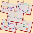 thumbnail image 5 of CandWuom 520+ Snap Pop Beads for Toddlers Jewelry Making Kit- Toys for Toddlers Jewelry Making Crafts Gifts for Girls Age 3-5（Red）, 5 of 9