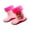 Pink, variant on Otqutp Toddler Rain Boots for Boys Girls, Dinosaur Cute Fun Waterproof Non-Slip Bottom for Outdoor Play Kids Rain Shoes