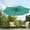 Aruba, variant on GRANDPATIO Napoli SUNBRELLA 12Ft Round Canteliver Patio Umbrella with Base, Canvas Aruba