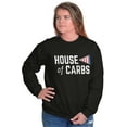 thumbnail image 4 of House of Carbs Funny Pizza TV Show Sweatshirt for Men or Women Brisco Brands S, 4 of 6