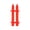 Red, variant on Decorative Plastic Garden Fence Edging for Lawns, Flower Beds, and Greenery Borders in Red