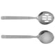 thumbnail image 4 of 2 cucharas grandes de acero inoxidable para servir, cucharas ranuradas para buffet, cubiertos, utensilios para servir, 4 of 8