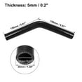 thumbnail image 3 of Unique Bargains 25mm 0.98" ID 45 Degree Elbow Silicone Reducer Hose Pipe Bend Turbo Water Intercooler Black, 3 of 6