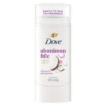 Dove Deodorant Stick for 72 Hour Odor Protection Coconut & Pink Jasmine Aluminum Free, 2.4 oz