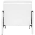 thumbnail image 4 of Modern Atlas Accent Chair, 250, White, 4 of 9