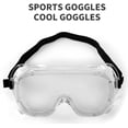 thumbnail image 5 of Jinsinto Anti-fog Safety Glasses with Wide Vision Clear Lens Adjustable Lab Goggles Chemical Splash Protection Work Safety Goggles, 5 of 5
