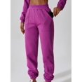 thumbnail image 4 of Vsaiddt Pantalones deportivos de invierno para mujer con bolsillos, pantalones harén con forro polar, pantalones holgados casuales, pantalones deportivos, 4 of 4