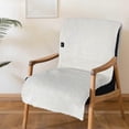 thumbnail image 2 of Coussin Chauffant Électrique en Sherpa Réglable en Température pour Chaise Canapé Sofa, 2 of 4