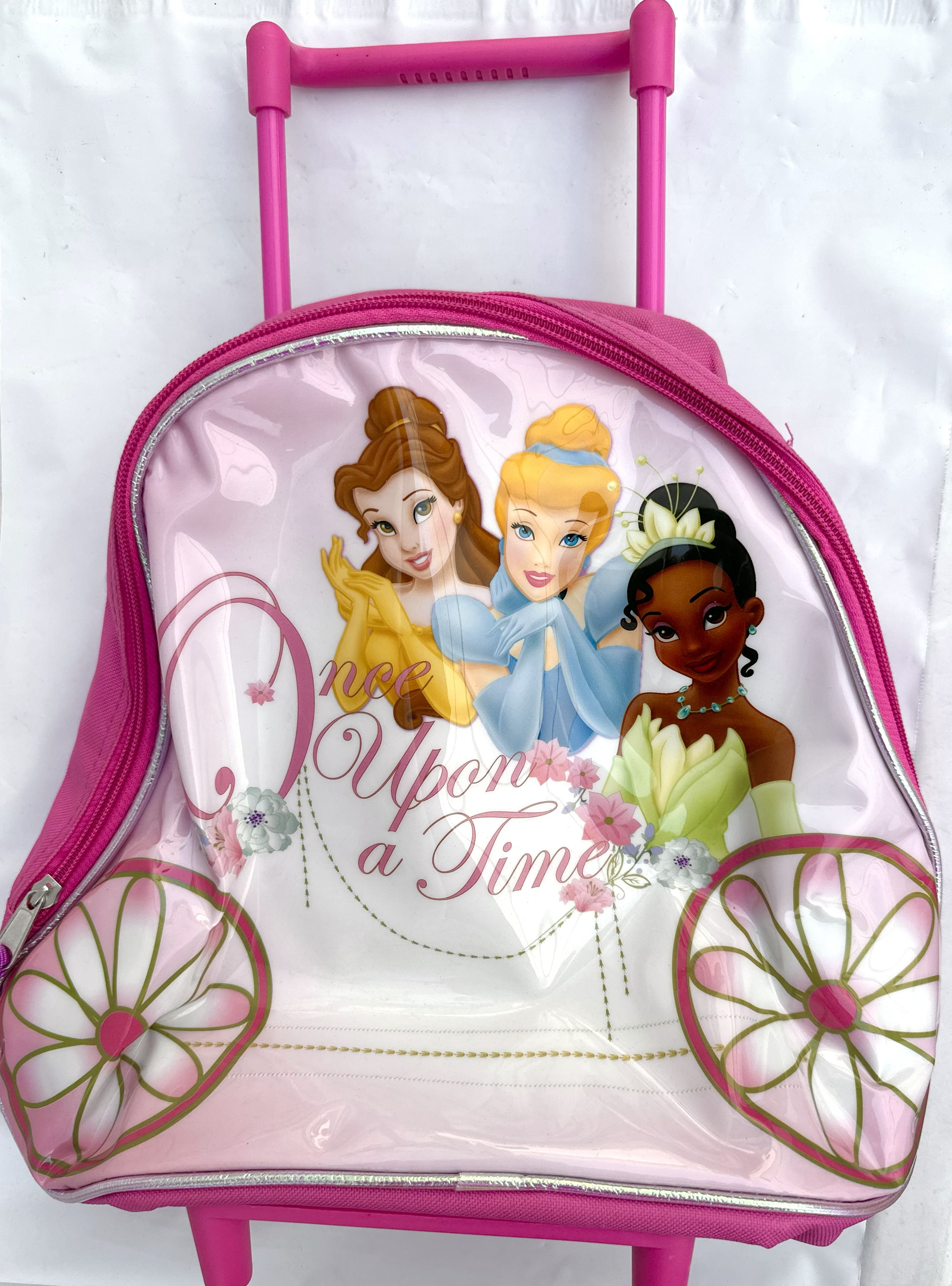Disney Princesses Pre-K Toddler Size small carriage rolling bag