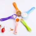 thumbnail image 3 of Yesbay 5Pcs/Set Baking Measuring Spoons 2 Scale 1/2.5/5/7.5/15g/ml Hanging Seasoning Scoops, 3 of 7