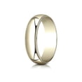 thumbnail image 2 of Benchmark� 10k Gold 6.0mm Traditional Dome Oval Ring With Milgrain, 2 of 9