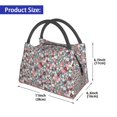 thumbnail image 2 of Balery Daisies Flowers Bolsa de Aislamiento Portátil – Bolsa de Almuerzo con Forro de Aluminio Mejorado, Funda Impermeable y Fácil de Limpiar para Picnic y Caja de Almuerzo, 2 of 6