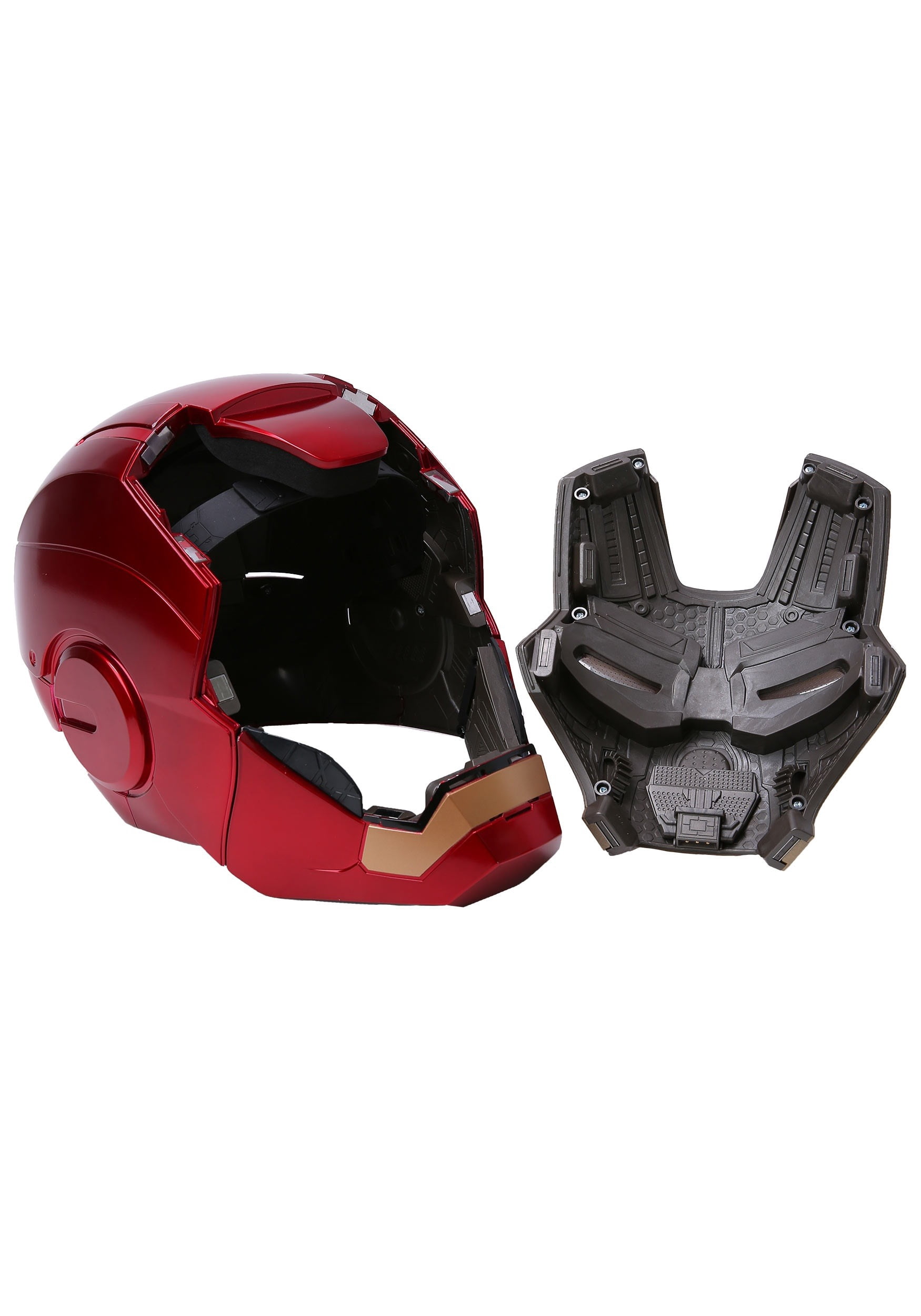 full metal iron man helmet for sale XSociety Official MK5 Iron Man Helmet - in Built Jarvis AI