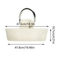 Lizheee Bathroom Organizer Shelf White Rubber Bathtub Plug Wash Basin Bathtub Plug Drain Pipe