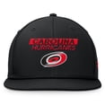 thumbnail image 2 of Men's Fanatics Black Carolina Hurricanes Authentic Pro Prime Snapback Hat, 2 of 4