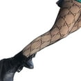 thumbnail image 3 of Pantalon en Mesh Noir à Manches Courtes pour Femmes, 3 of 5