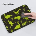 thumbnail image 6 of Bingfone Cute Cartoon Dinosaurs Laptop Sleeve Case 15 Inch, 360° Protective Computer Carrying Bag, 6 of 9