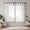 White, variant on XUEYU Sheer Curtains 72 Inch Long, Window Curtain Panels, Rod Pocket Voile Sheer Panel Drapes, Light Filtering for Bedroom, Living Room, Yard, 2 Panels, 52" W x 72" L, Gray