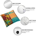 thumbnail image 6 of nygtbtfer Throw Pillow Cover Flower Home Decor Pillowcase Cushion White, 6 of 7