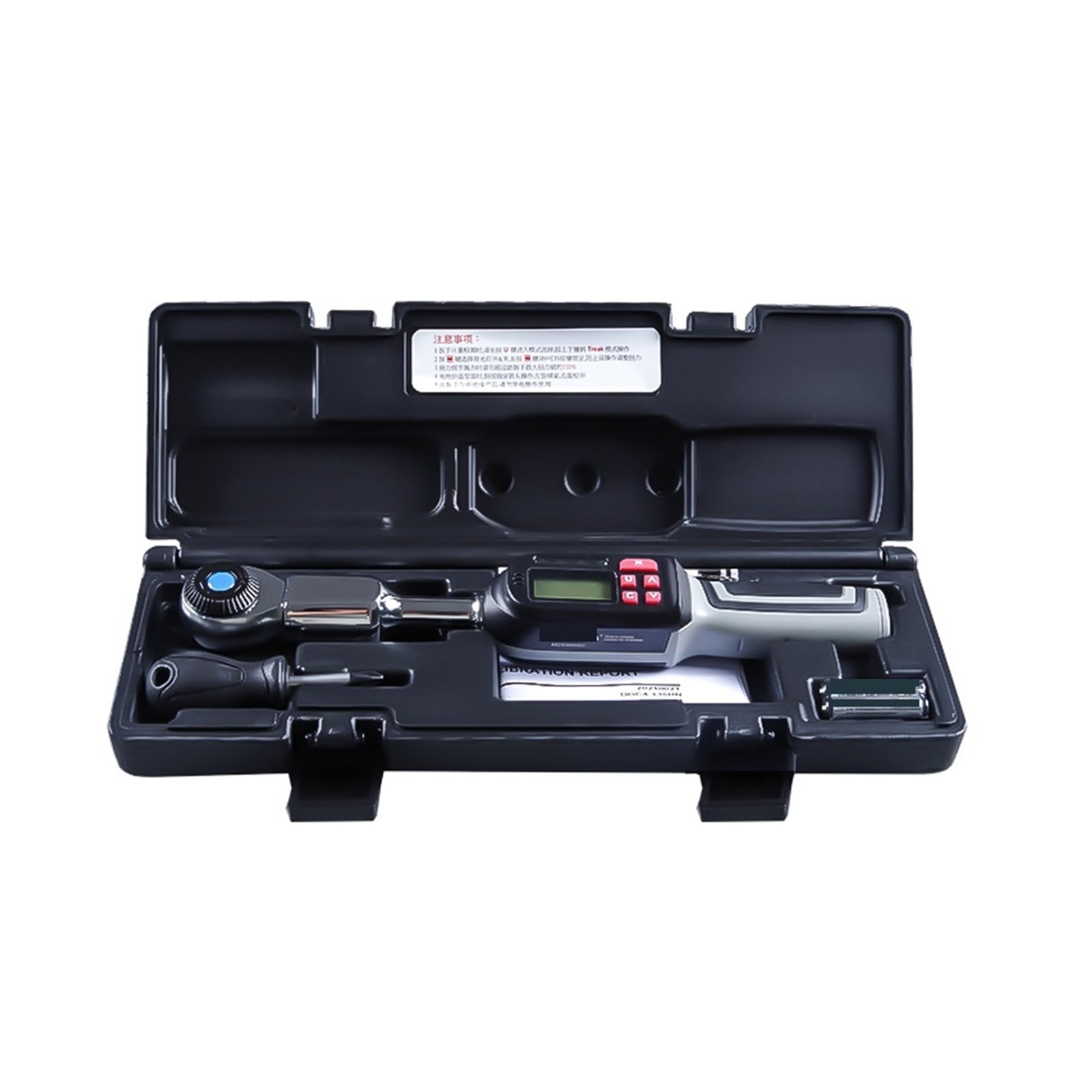 Digital Torque Wrench Interchangeable Head 1/4 3/8 1/2 Inch 0.3-135Nm, Accuracy ±2%, Preset Ratchet, Bike Car Repair Tool ,Multifunctional