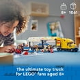 thumbnail image 3 of LEGO City Yellow Delivery Truck Toy, Comes with a Semitruck Model, Forklift and 4 Minifigures for Pretend Play, Fun Birthday Gift Idea for Kids' 8 Years Old and Up, 60440, 3 of 7