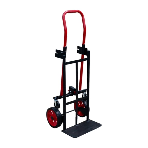 Milwaukee 600 lb. Capacity 13.25 x 29.25 x 36 in. 2-in-1 Convertible Hand Truck