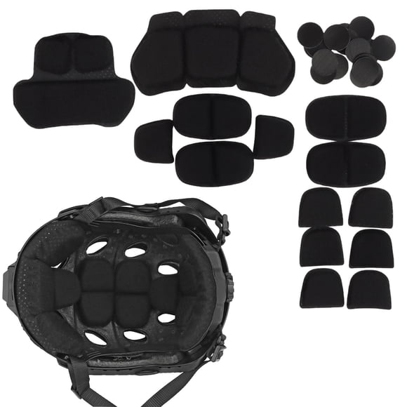 Kits de almohadillas blandas para casco universal Accesorio de cojín Equipo shamjiam acolchado suave