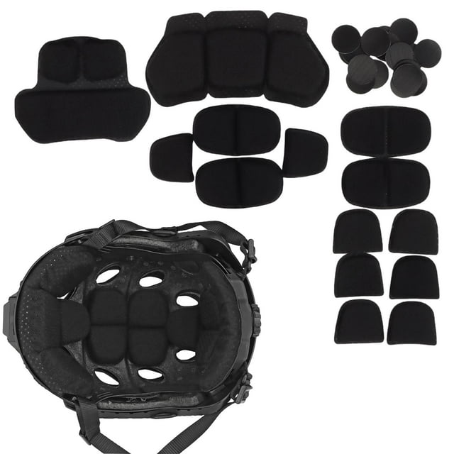 Kits de almohadillas blandas para casco universal Accesorio de cojín Equipo shamjiam acolchado suave