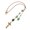 C, variant on Cross Car Hanging Ornament,Cross Crystal for Rear View Mirror,Personalized CrossBlessing Beads Pendant Ornament,Cute Blessing Vehicle Interior Pendant Present for Women,DriveSafe Gift for Drivers