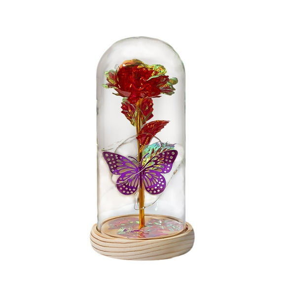 simhoa Valentines Day Gifts for Her Romantic Anniversary Flower for Birthday Valentine' red