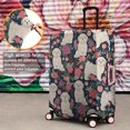 thumbnail image 4 of Shih Tzu Dog and Flower Floral Luggage Cover Fashion Suitcase Cover Baggage Covers Fit 25-28 Inch Luggage (Go Travel), 4 of 5