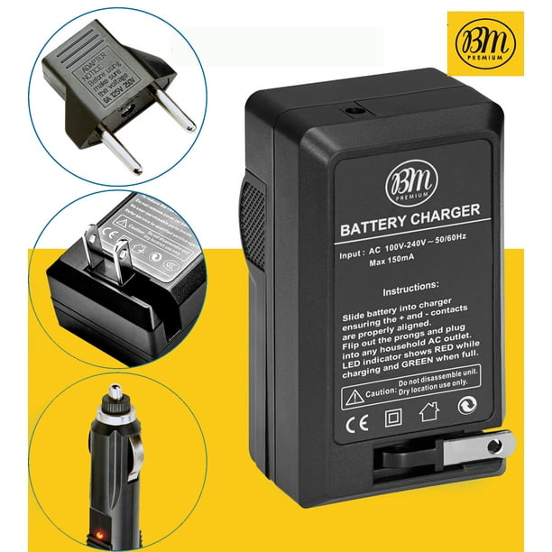 BM Premium 2 High Capacity NP-W126S Batteries and Charger for 