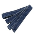 thumbnail image 2 of Cinturón de mezclilla clásico y elegante para mujer, con lazo para gabardina informal y pantalones. Azul oscuro, 2 of 8