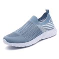 thumbnail image 4 of Leey-World Womens Shoes Women Comfortable Casual Platform Fashion Sneaker Womens Golf Shoes(Blue,9.5), 4 of 9