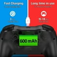 thumbnail image 4 of Wireless Gamepad for Nintendo Switch Console with 6 Axis Vibration Joystick for Switch & Lite PRO Game Controller, 4 of 7