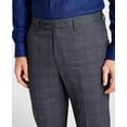 thumbnail image 4 of Michael Kors Men's Plaid Classic-Fit Wool-Blend Stretch Pants Gray B4HP $190 (Regular,42,30 in), 4 of 7
