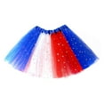 thumbnail image 4 of YunPes Independence Day Girls American Flag Tutu Pleated Tulle Pleated Skirt Winter Vest for Baby Girl, 4 of 5