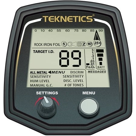 Teknetics T2LTD-BLK Special Edition T2 Metal Detector w/ 5