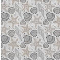 thumbnail image 5 of HomeRoots 645780 10 x 14 ft. Light Gray & Charcoal Geometric Washable Machine Made Rectangle Area Rug with UV Protection, 5 of 9