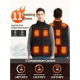 thumbnail image 2 of 2025 Updated Version Two-touch 15Heat Zones LED Controller Heated Vest For Men & Women With Battery Pack, 2 of 7