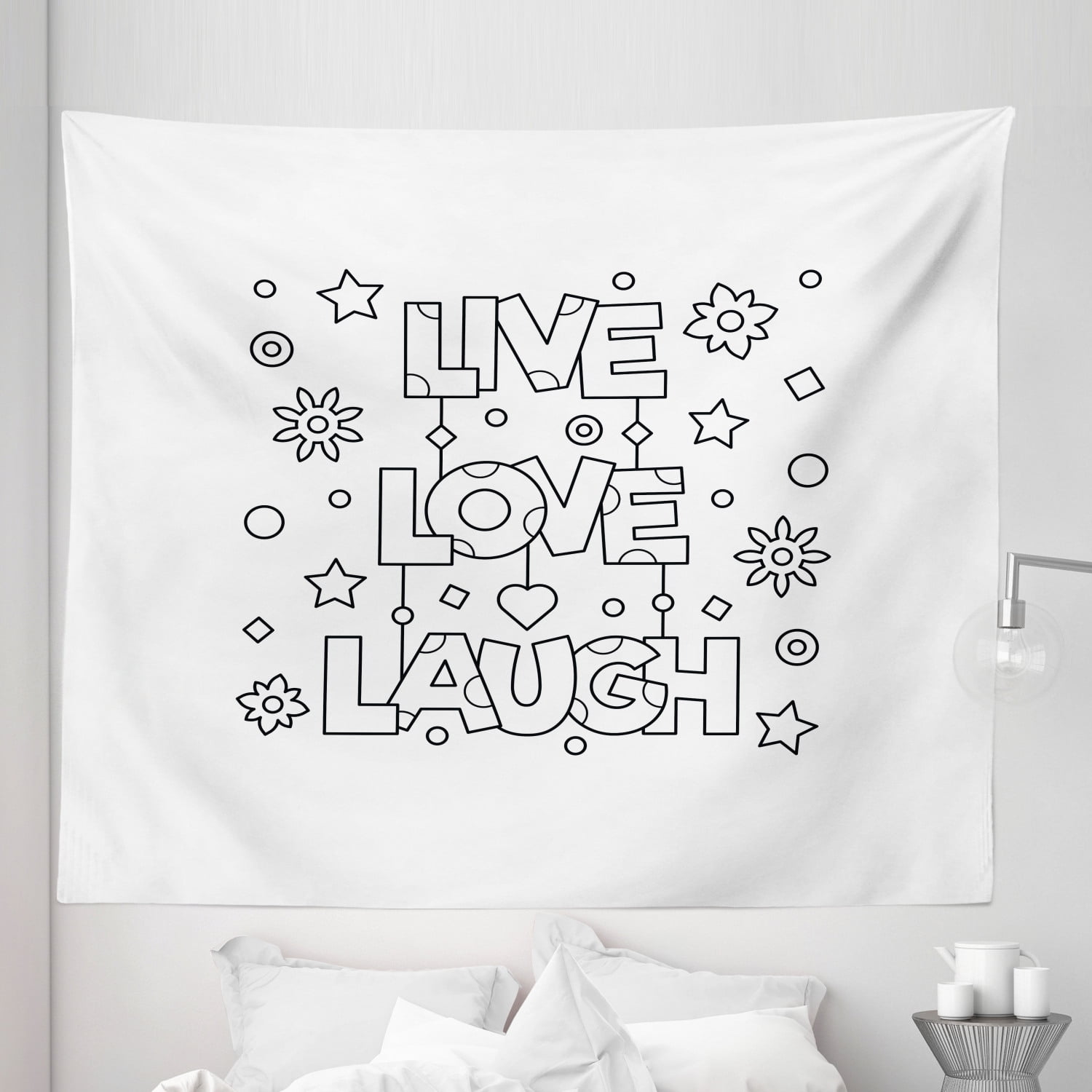 Live Laugh Love Coloring Pages